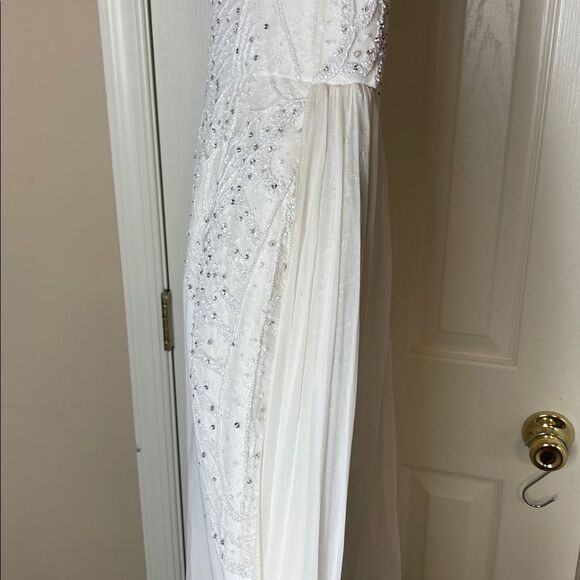 Zuhair Murad White Maxi Dress NWOT - Picture 8 of 11